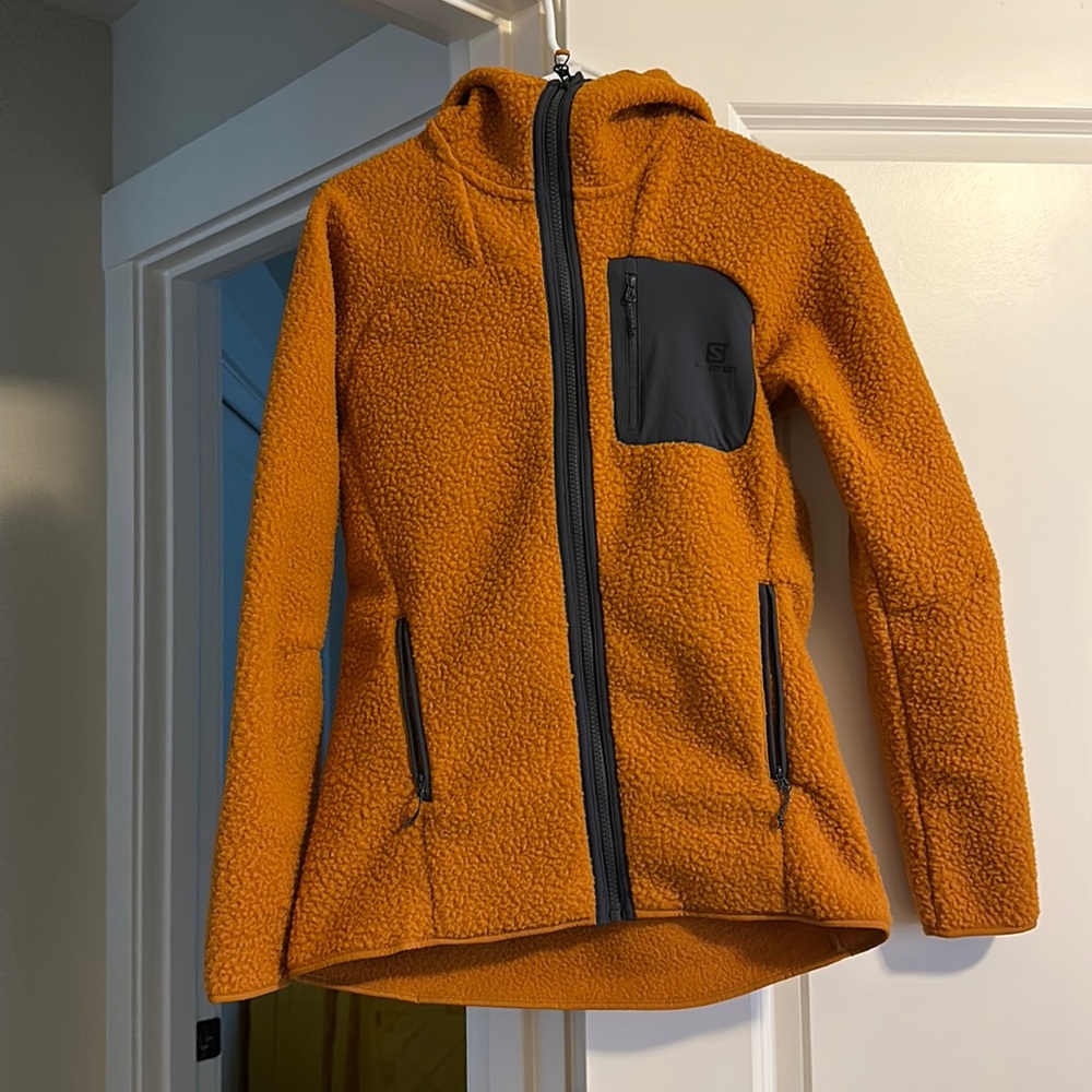 Salomon Women’s Fleece Sherpa Jacket Size Small